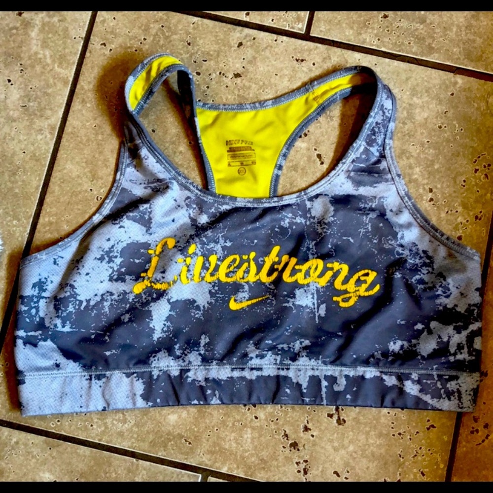 Nike Livestrong sports bra